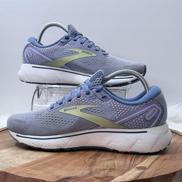 Brooks Ghost 14 Shoes Womens Size 9 Purple Blue Cushion Neutral Running Sneakers - Picture 2 of 16